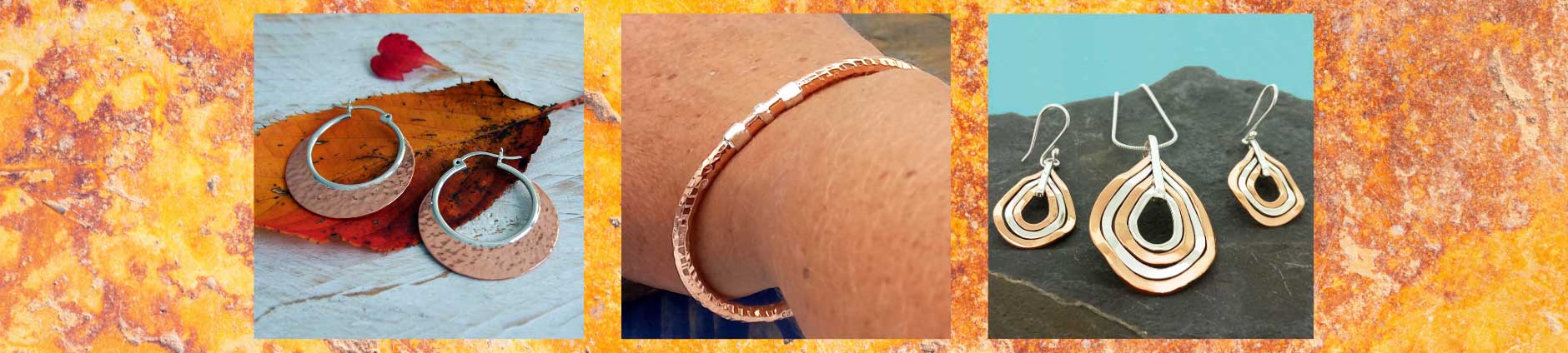 Silver and Copper Jewellery by Silver Bubble Jewellery