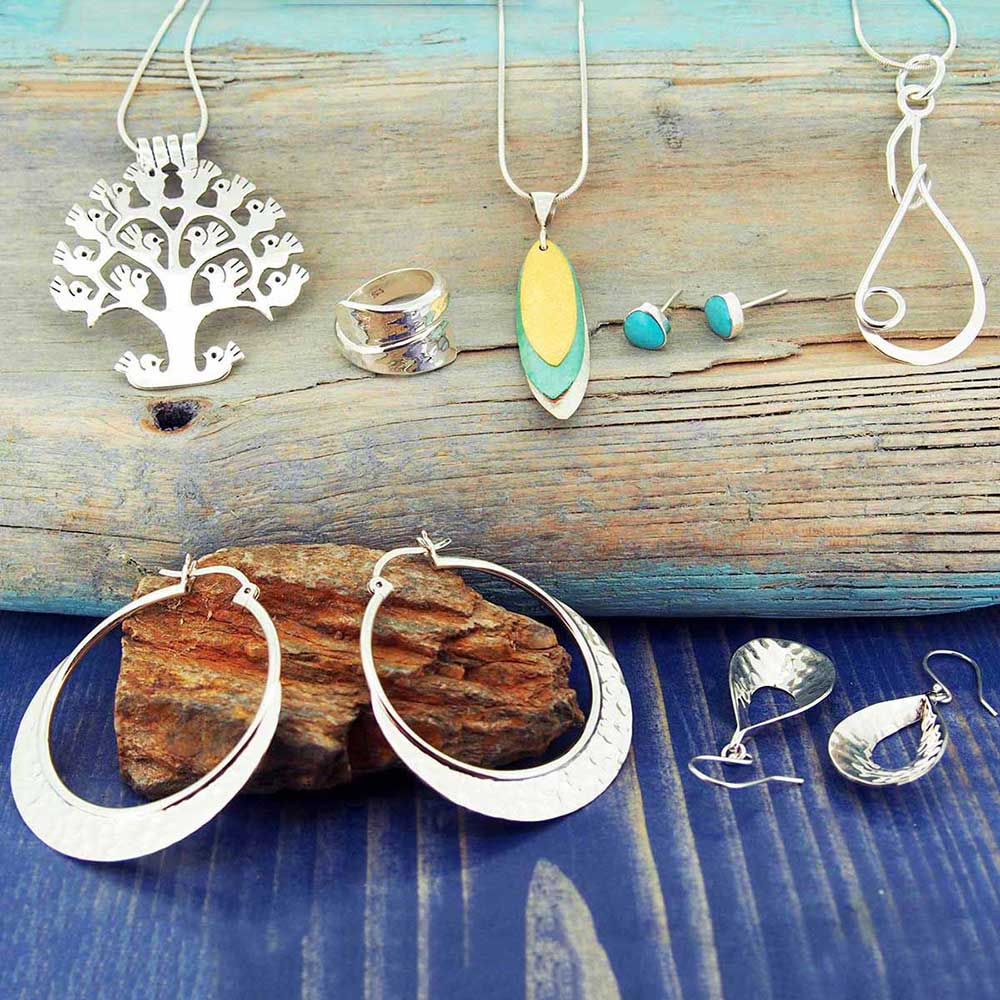 Collection Silver Bubble Handmade Silver  Jewellery