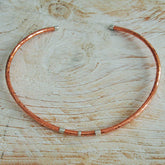 Distintas Copper & Silver Torque Choker