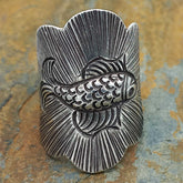 Fish Silver Ring