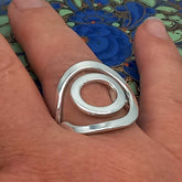 Circulando Silver Ring