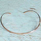 Hammered Copper Torque Choker