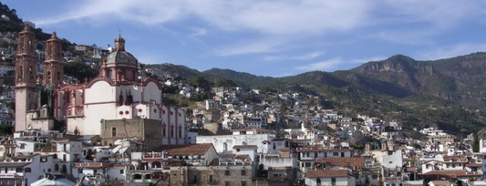 Mexican Silver Jewellery from Taxco - Taxco Cityscape 