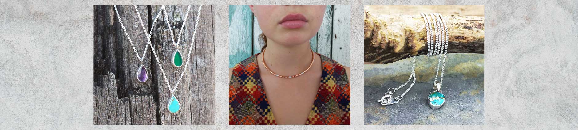 Handmade Silver Necklaces by Silver Bubble Jewellery