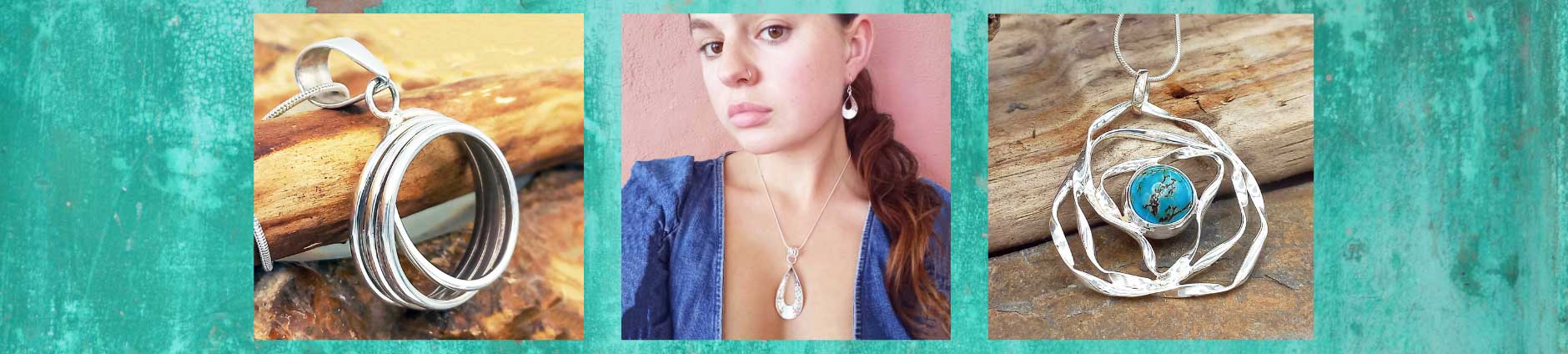 Unusual Silver Pendants from Silver Bubble