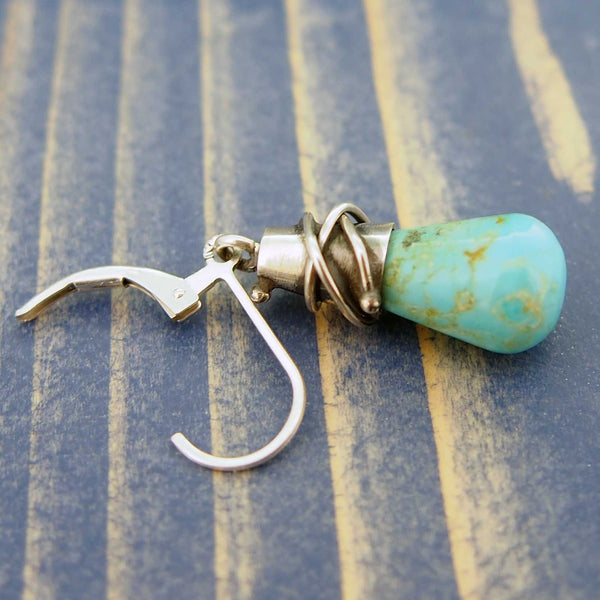 Turquoise Sterling Silver Earrings