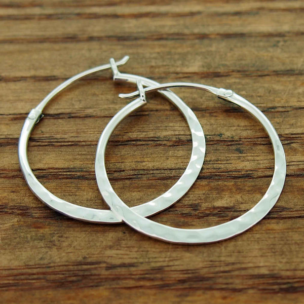 Hammered Hoops