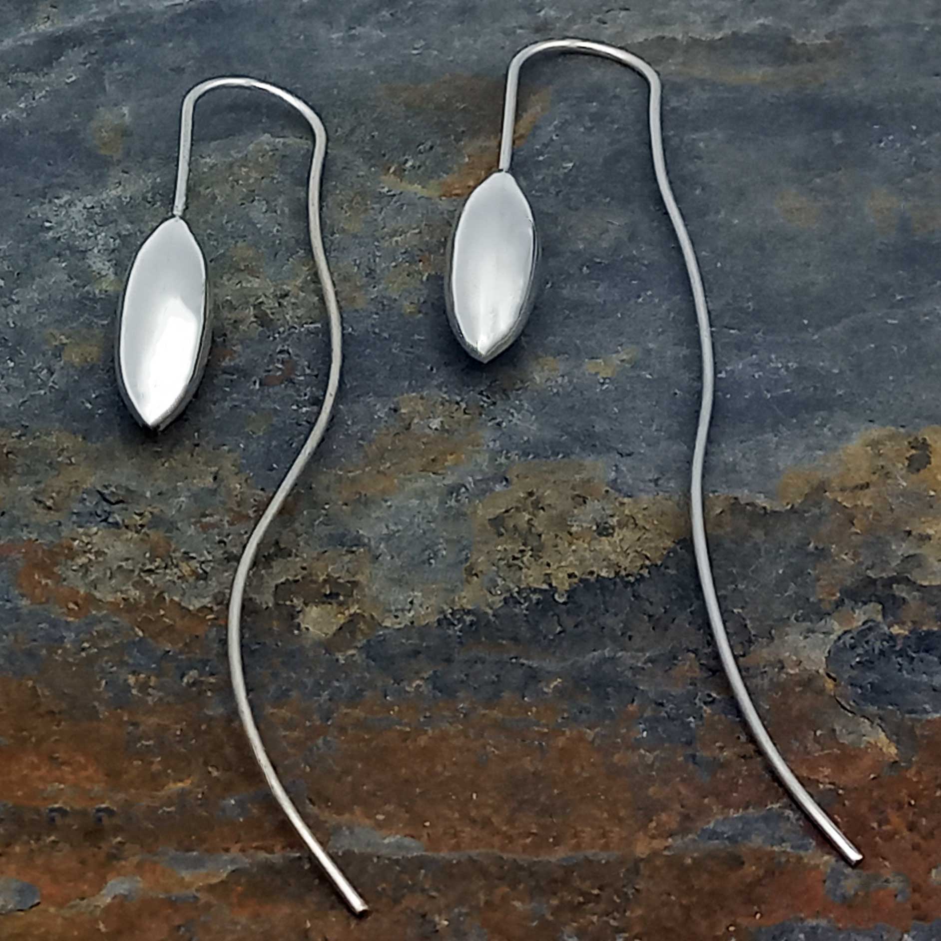 Semilla Silver Earrings (804) Secondary image