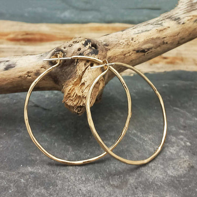 Carladonna Cooper Hoop Earrings - Small (838)