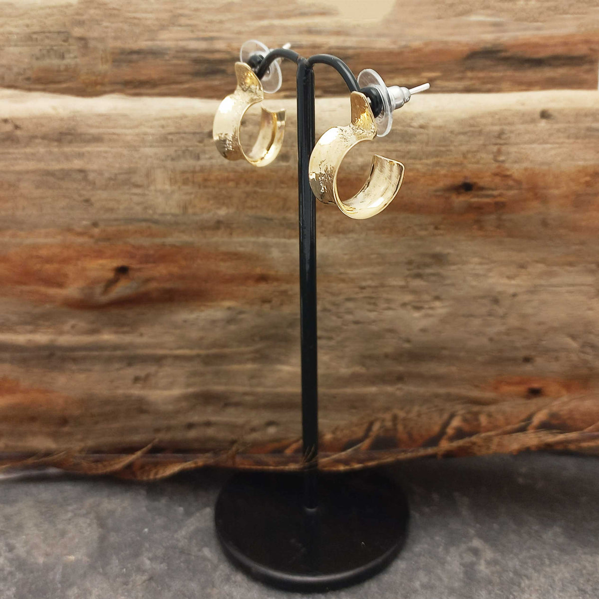 Brass semi-hoops