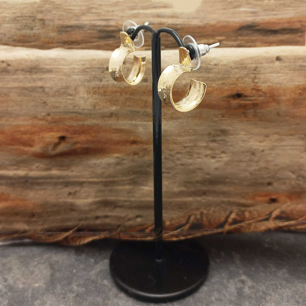 Brass semi-hoops