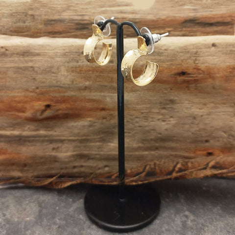Brass semi-hoops