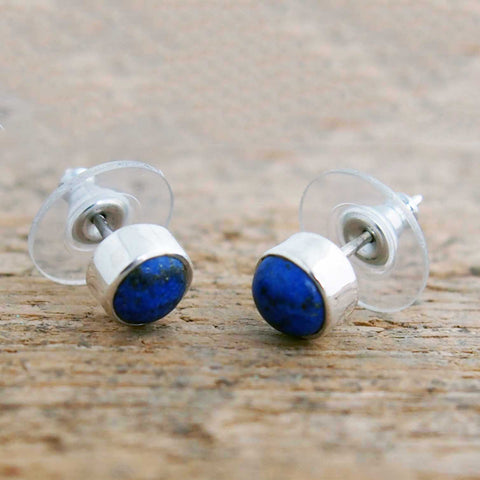 Handmade Sterling silver Lapis Lazuli earrings