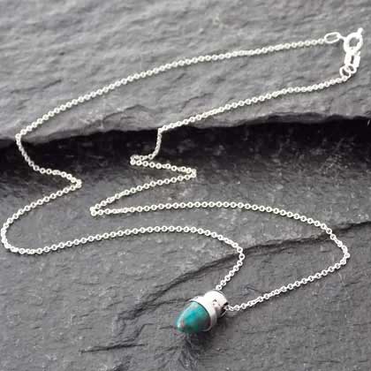 Unusual Turquoise necklace