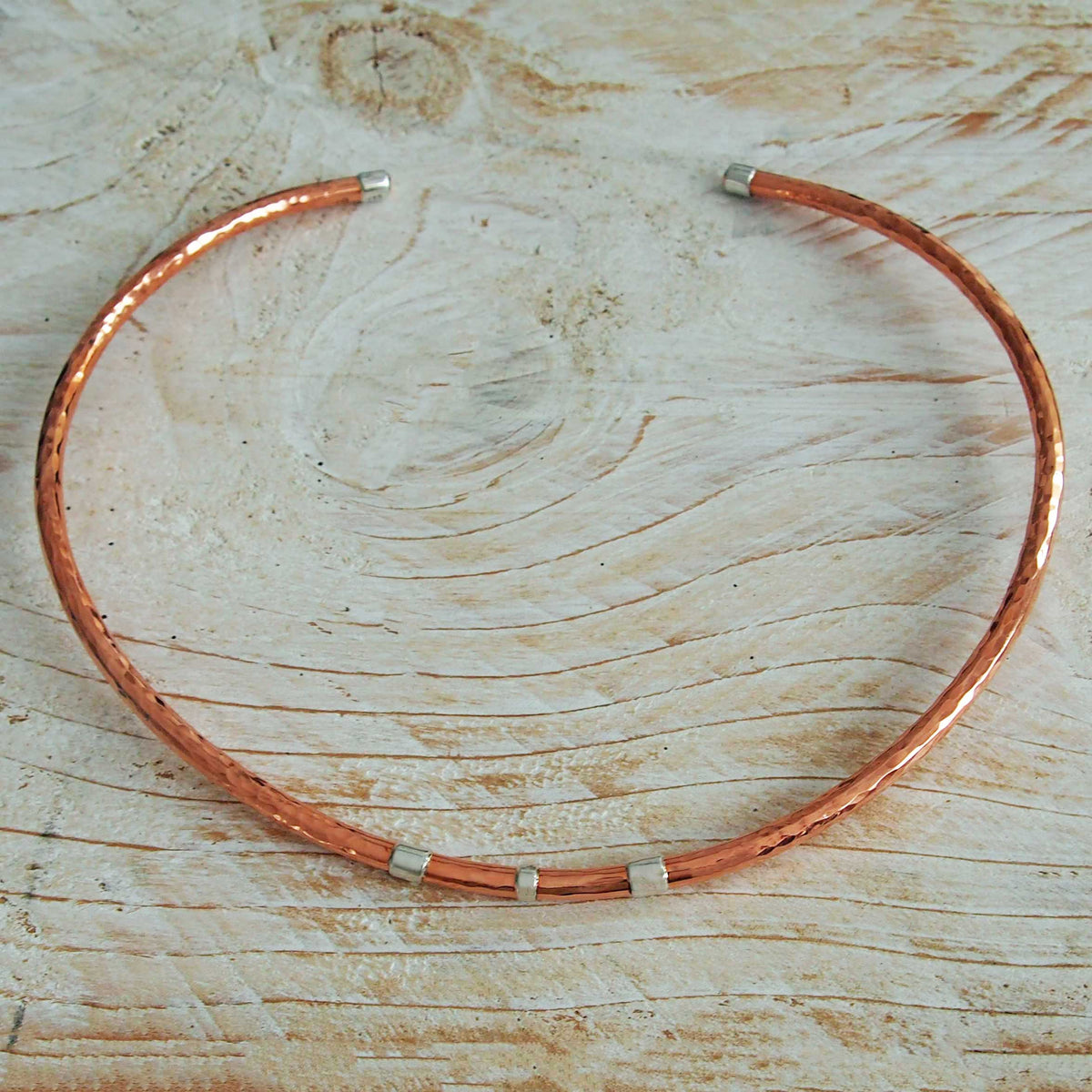 Distintas Copper & Silver Torque Choker Main image