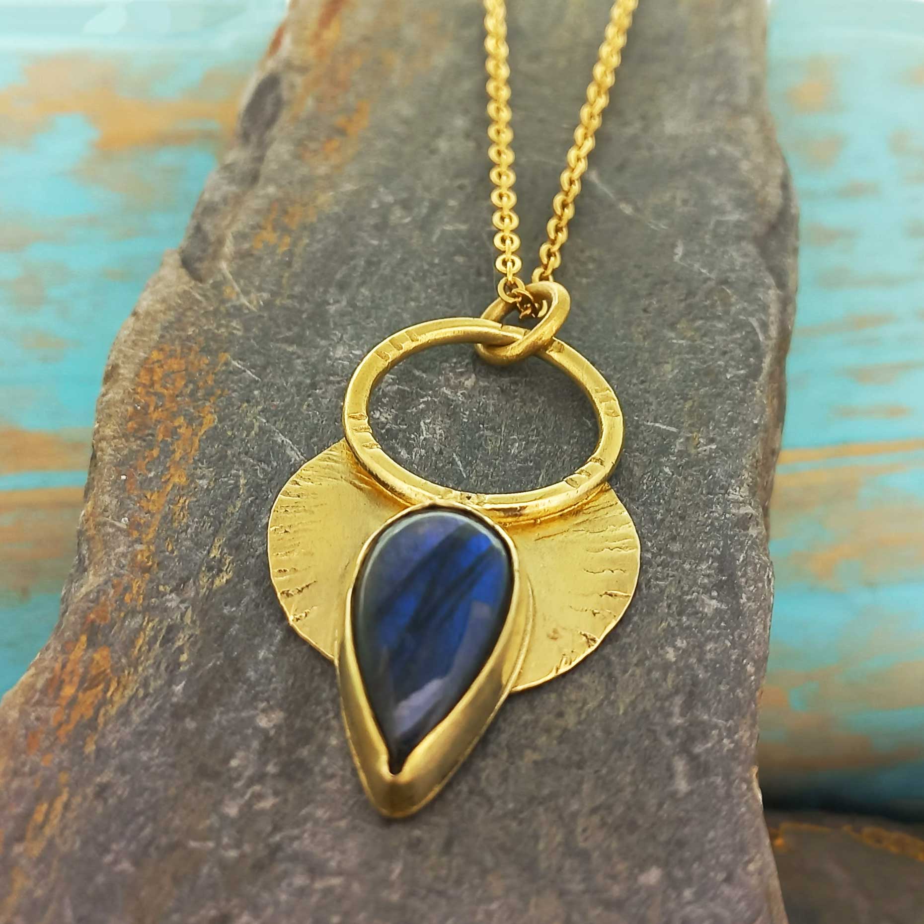 Tribal Style Brass handcrafted necklace