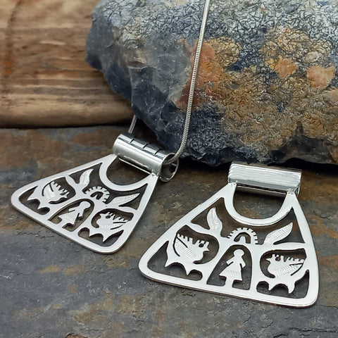 Large & Small Tree of Life pendants