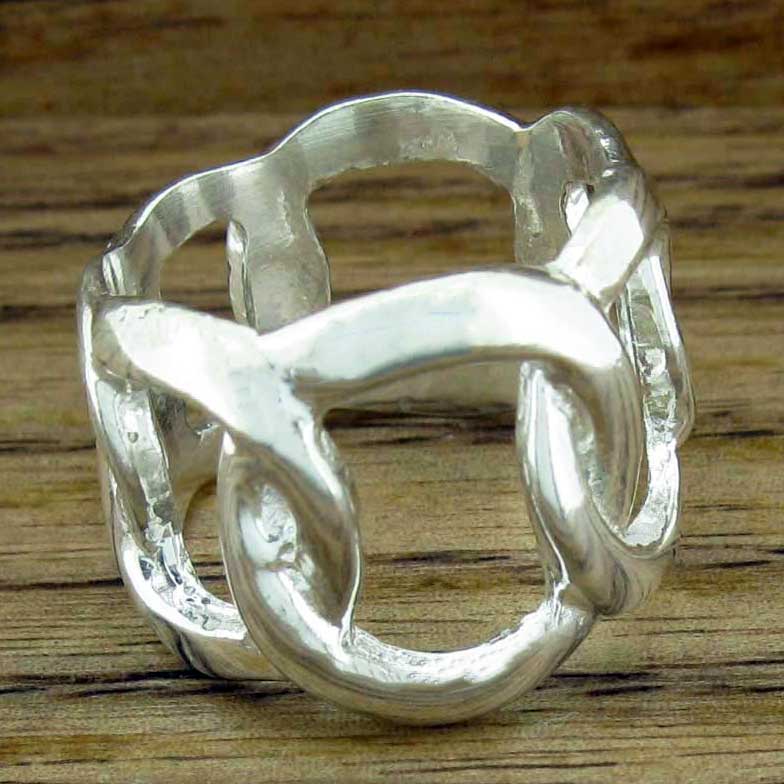 Silver Loop Ring