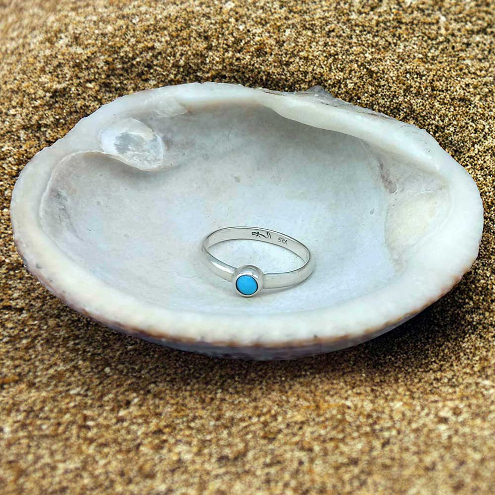 Turquoise stone ring