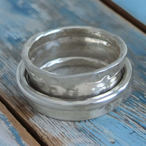Saturn Silver Ring