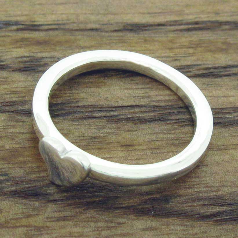 Sweetheart Silver Ring