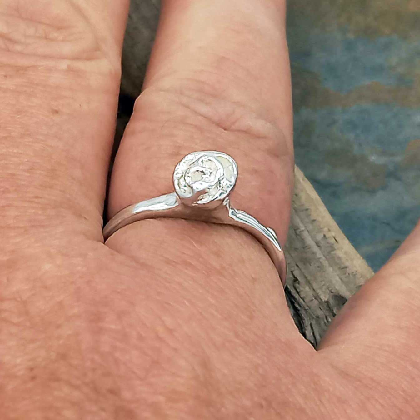 Organic rose ring