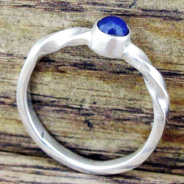 Lapis Lazuli mexican silver handmade ring