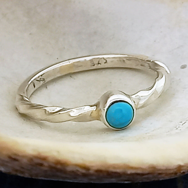 Sterling Silver Mexican ring with stone