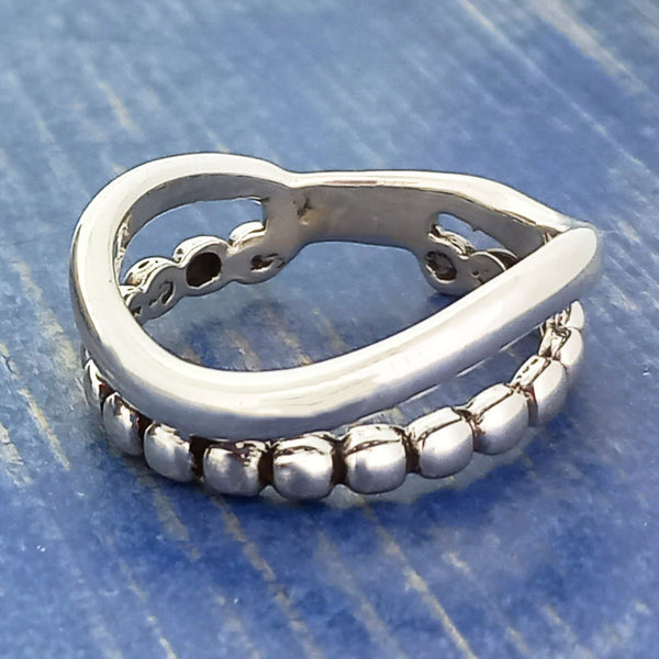 Unusual Sterling Silver Ring