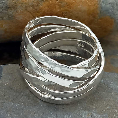 Handmade Chunky Silver Ring