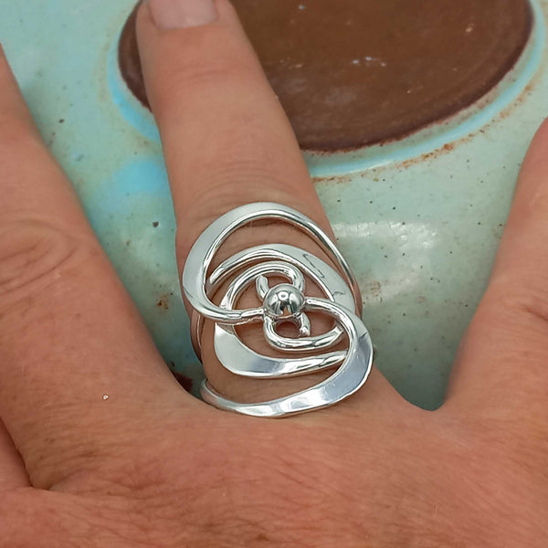 Lazo Sterling Silver Ring