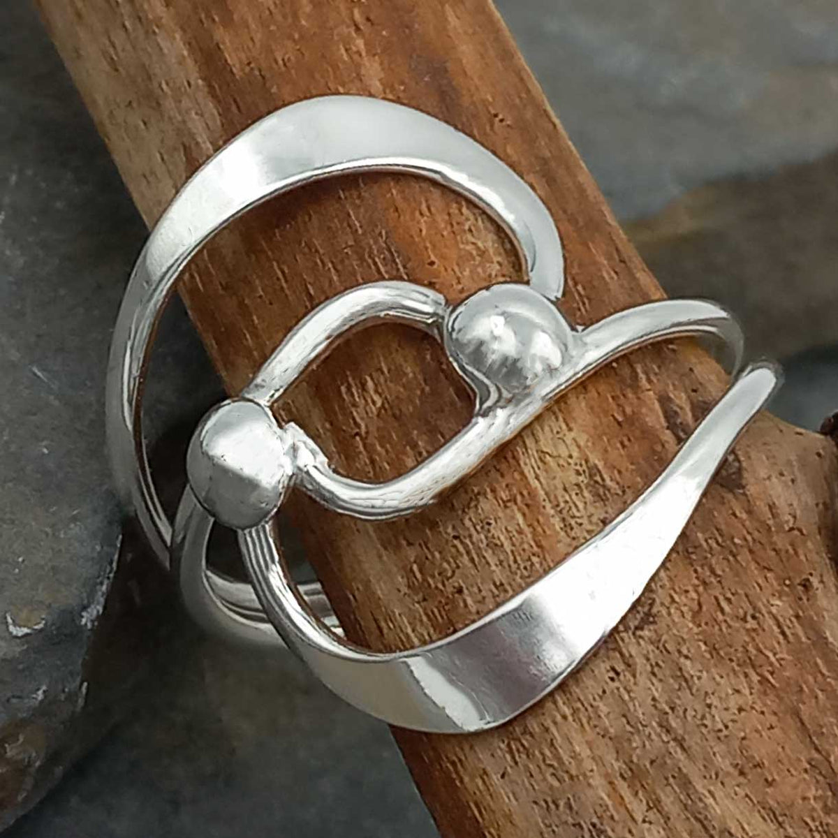 Sterling Silver Unusual Ring