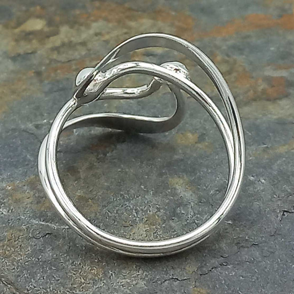 Back of elegancia ring