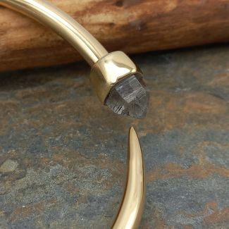 Smoky Quartz Tumbuga Bangle