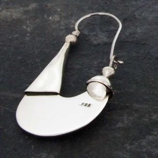 Tribal Silver Earrings (156)