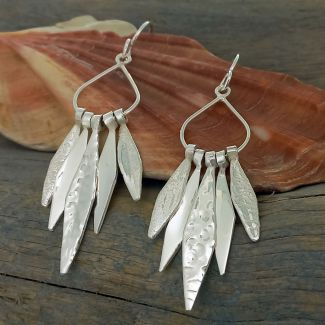 Lluvia Silver Earrings (778)