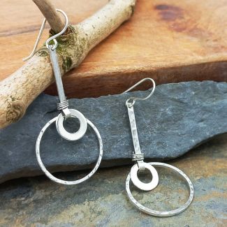 Statement Sterling Silver Earrings