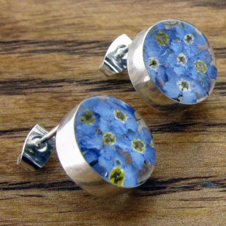 Forget-me-not Stud Earrings