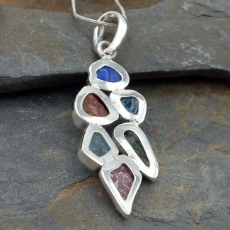 Piedras Silver Pendant (7) (390)