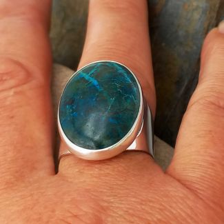 Mexican silver Chrysocolla