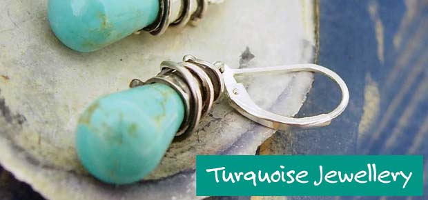 Turquoise Jewellery - Silver Bubble