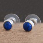 Lapis Lazuli 6mm Stud Earrings