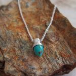 Handmade Turquoise Sterling Silver Necklace