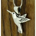 Hummingbird Silver Pendant