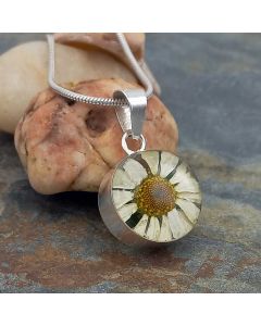 Sterling Silver Daisy Pendant