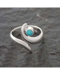 Cuernita Turquoise Sterling Silver Ring