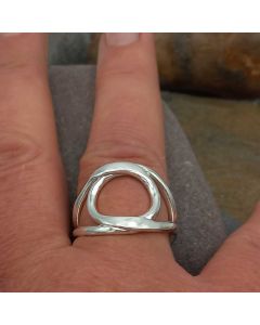 Ciculando Hanmade Mexican Silver Ring