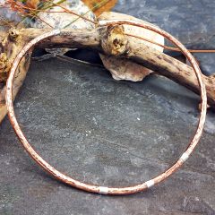 Copper Choker with Silver