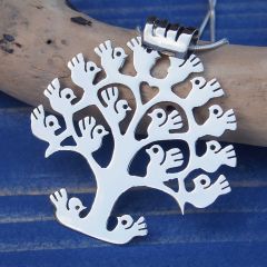 Sterling Silver Tree of Life Unusual Pendant