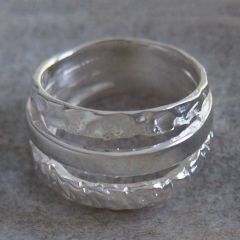 Hula Sterling Silver Ring